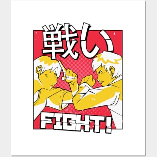 Anime Fight Posters and Art